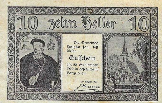 Austria - 10 Heller 1920 (# Nl)