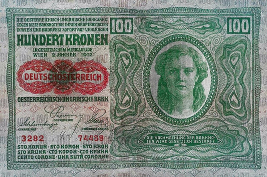 Austria - 100 Kronen 1919 (# 56)