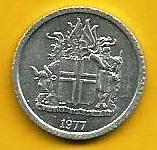 Islândia - 1 Krona 1978 (Km# 23)