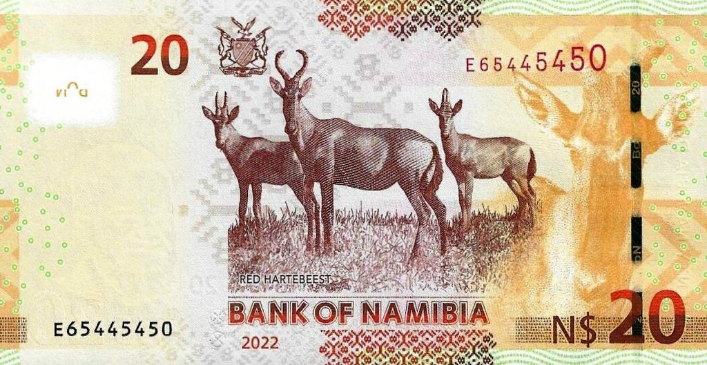 Namibia - 20 Dolares 2022 (# 17)