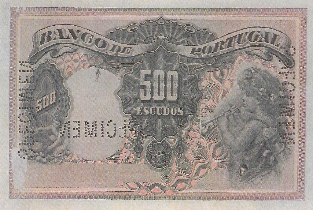 Portugal  500$00 1922 (# NL)