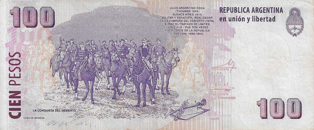 Argentina - 100 Pesos 2003 (# 357a)