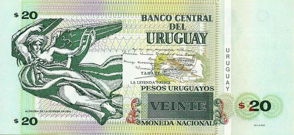 Uruguai - 20 Pesos 2011 (# 86b)