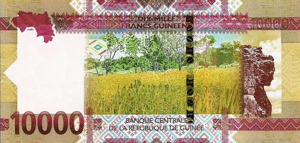 Guiné B. Central - 10000 Francos 2018 (# 49Aa)