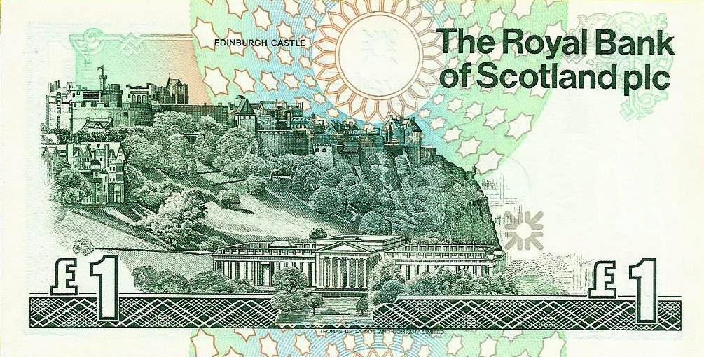 Escocia - 1 Libra 1988 (# 351a)