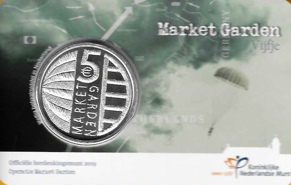 Holanda - 5 Euro 2019 (Km# ...) Alexander Market Garden