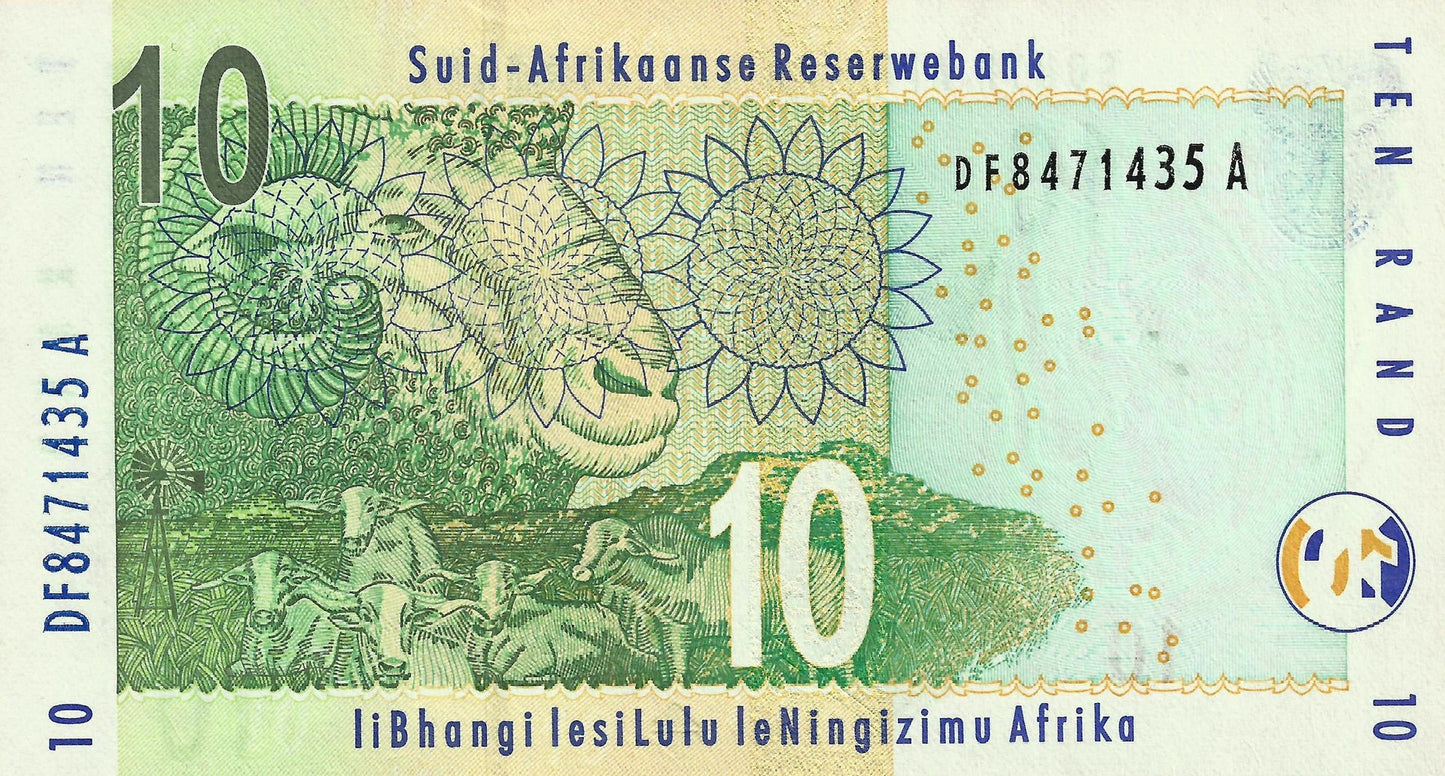 Africa Sul - 10 Rands 2010 (# 128a)