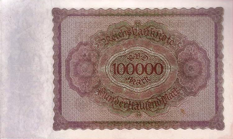 Alemanha - 100000 Marcos 1923 (# 82a)