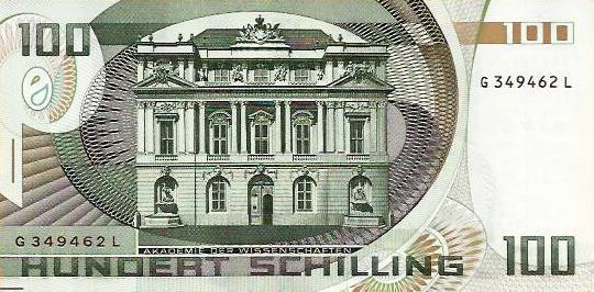 Austria - 100 Schillings 1984 (# 150)