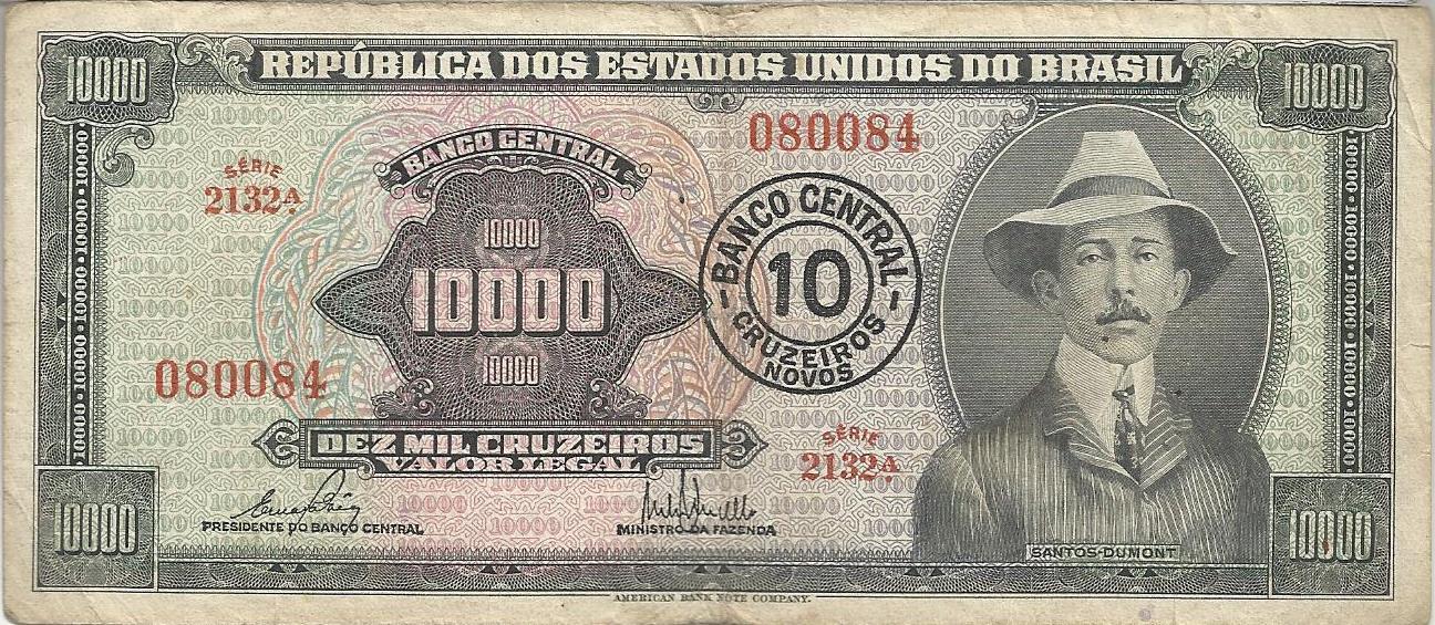 Brasil - 10000 Cruzeiros 1966