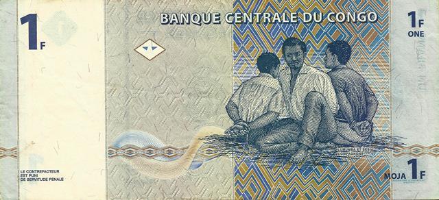 Congo - 1 Franco 1997 (# 85)