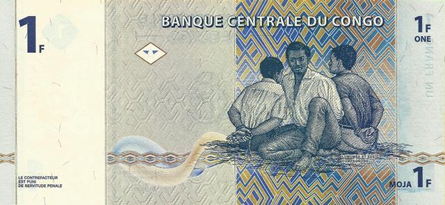 Congo - 1 Franco 1997 (# 85)