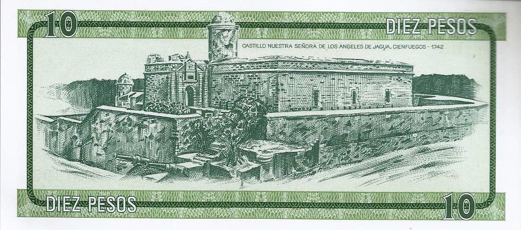 Cuba - 10 Pesos 1985 (# FX7)