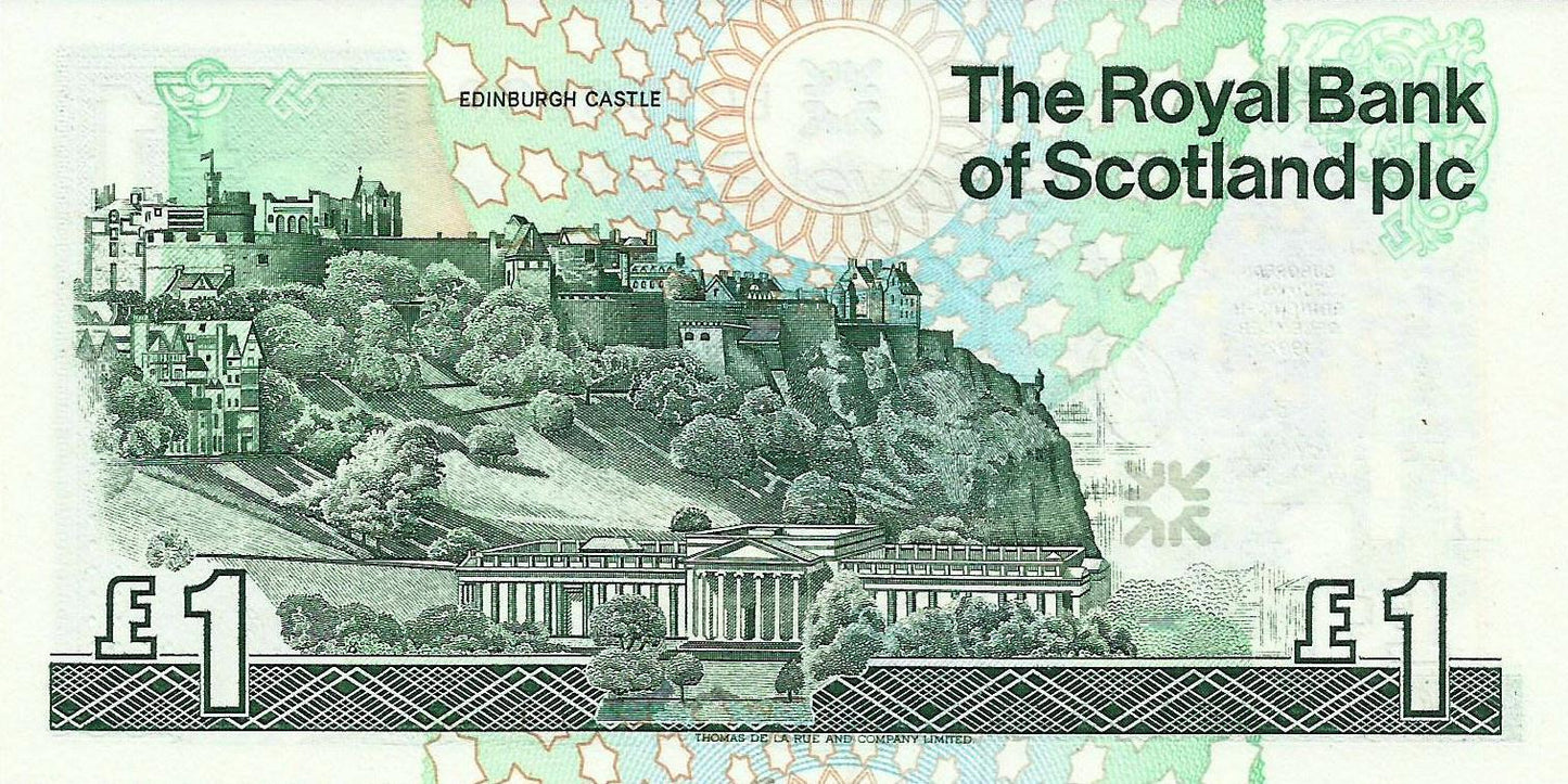 Escocia - 1 Libra 1992 (# 356)