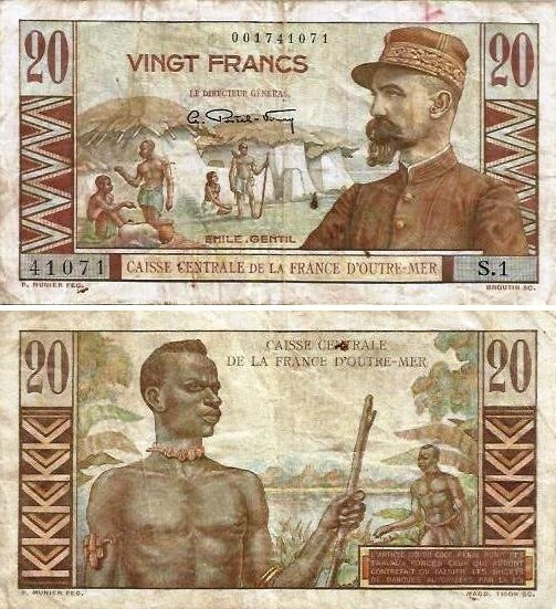 French Equatorial Africa - 20 Francs 1947 (# 22)