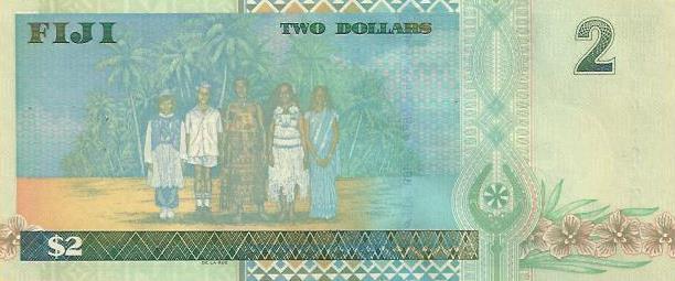 Fiji - 2 Dolares 2002 (#104b)