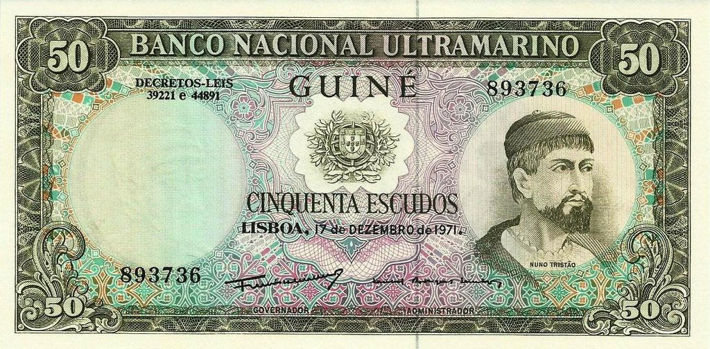 Guine Portuguesa - 50$00 1971 (# 44)