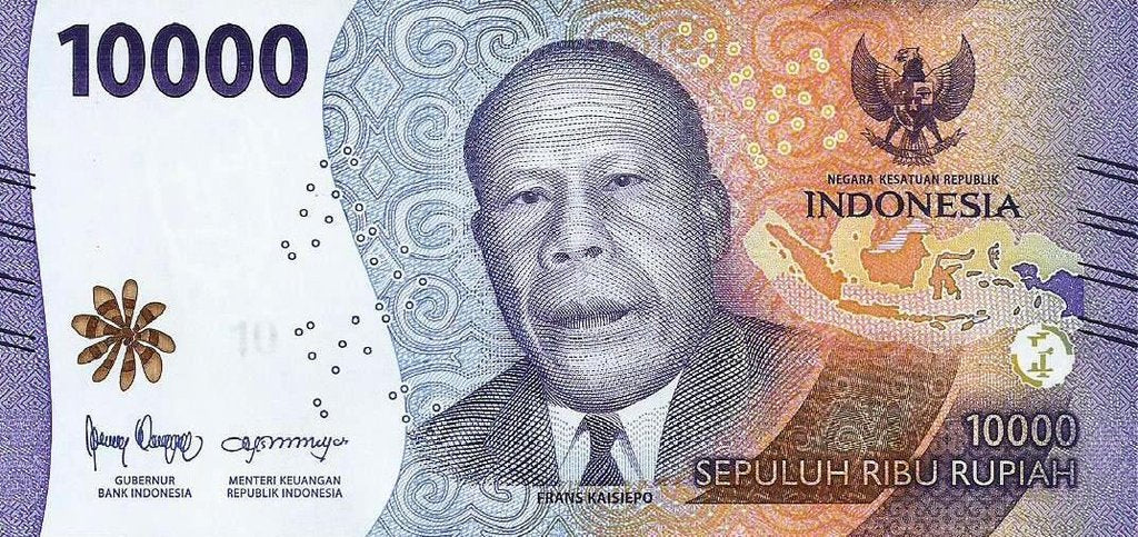 Indonesia - 10000 Rupias 2022 (# 165a)