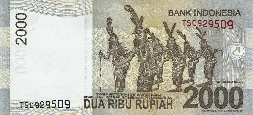 Indonesia - 2000 Rupias 2016 (# 148g)