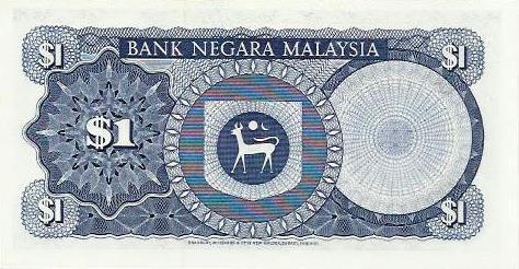 Malasia - 1 Ringgit 1981 (# 13b)