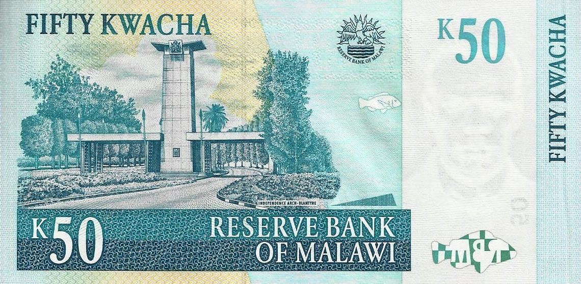 Malawi - 50 Kwacha 2007 (# 53c)