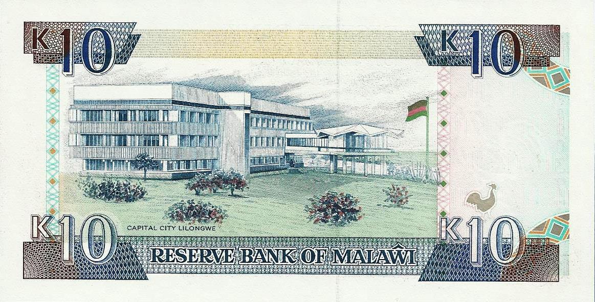 Malawi - 10 Kwacha 1994 (# 25)