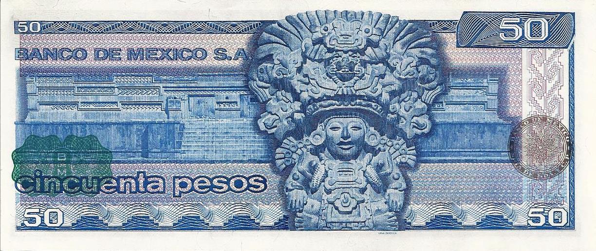 Mexico - 50 Pesos 1976 (# 65)