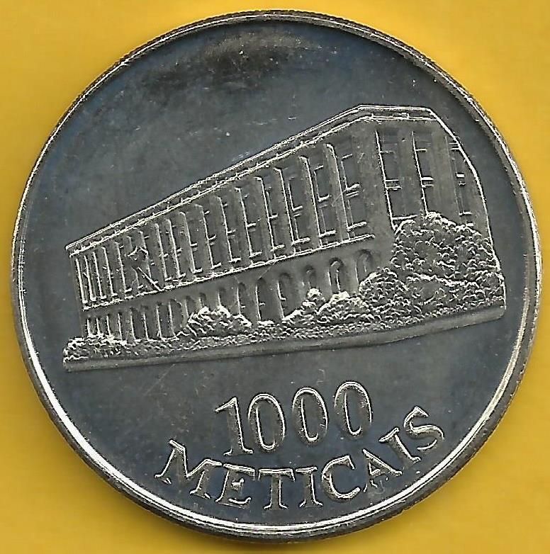 Moçambique - 1000 Meticais 1994 (Km# 122)