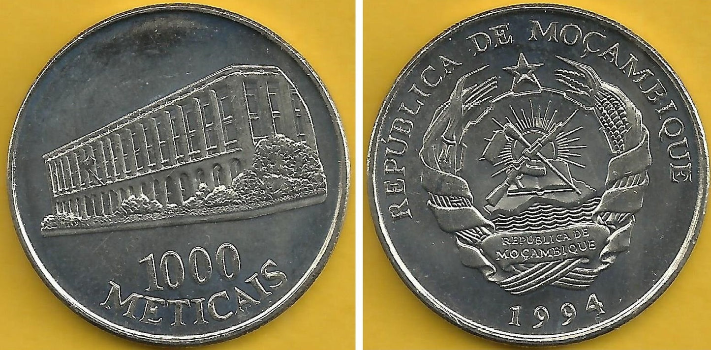 Moçambique - 1000 Meticais 1994 (Km# 122)