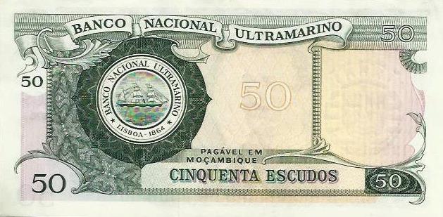 Moçambique - 50$00 1970 (# 111)