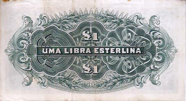 Moçambique - 1 Libra Esterlina 1934 (# R31)