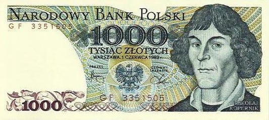 Polónia - 1000 Zlotych 1982 (# 146c)