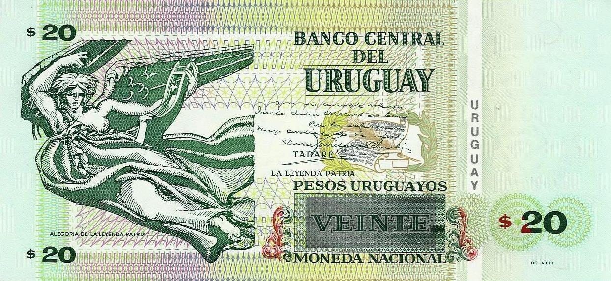 Uruguai - 20 Pesos 2011 (# 86b)