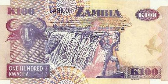 Zambia - 100 Kwacha 2010 (# 38i)