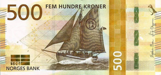 Noruega - 500 Kroner 2018 (# 56)