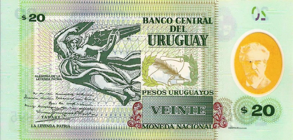 Uruguai - 20 Pesos 2020 (# ..)